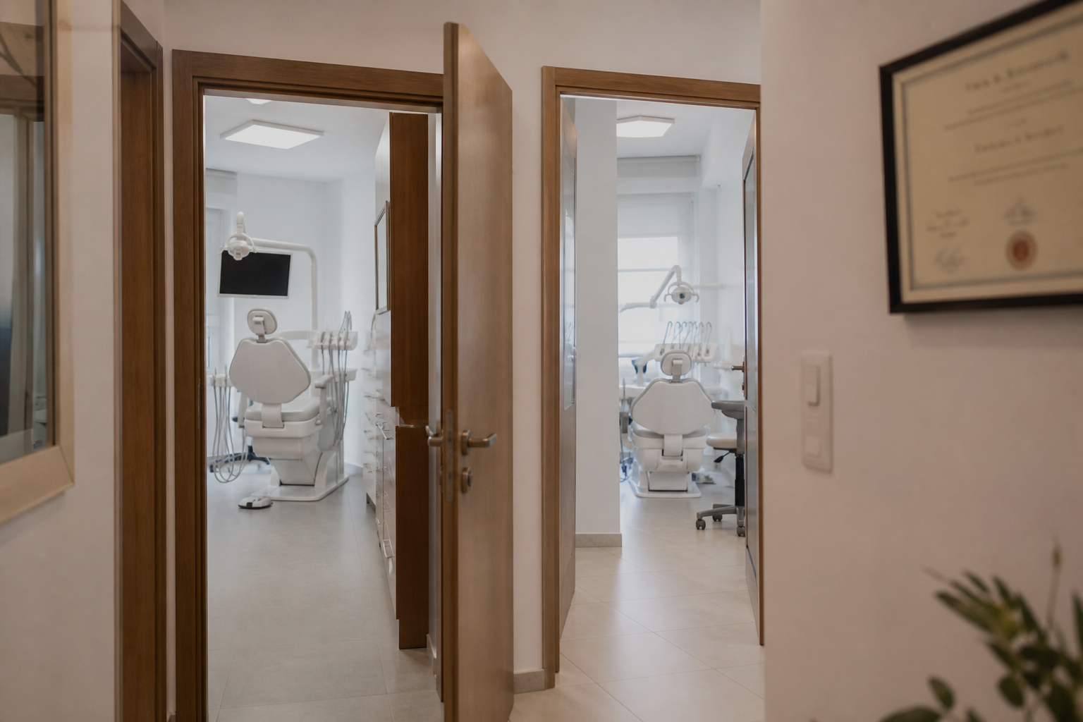 Διάδρομος ιατρείου — πρώτη επίσκεψη, παράδειγμα
